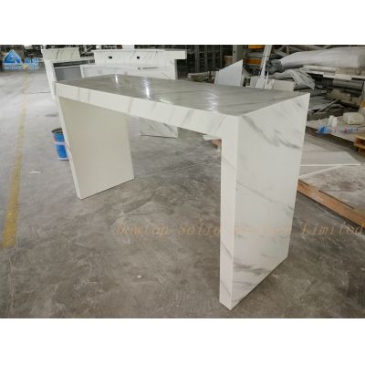 pure white finishing,small reception